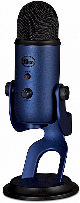 Конденсаторный USB-микрофон Blue Microphones Yeti (Midnight Blue) купить в интернет-магазине icover