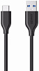 Кабель Anker Powerline 0.9 м (A8163H11) USB-C to USB 3.0 (Black) купить в интернет-магазине icover