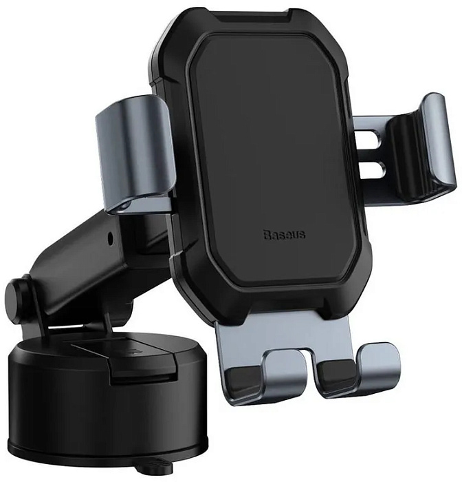 Автомобильный держатель Baseus Tank gravity car mount holder with suction base (Tarnish Black) купить в интернет-магазине icover