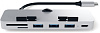 USB-концентратор Satechi Aluminum Type-C Clamp Hub Pro (Silver) купить в интернет-магазине icover