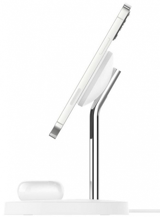 Беспроводное зарядное устройство Belkin BOOST CHARGE PRO with MagSafe WIZ010vfWH (White) купить в интернет-магазине icover