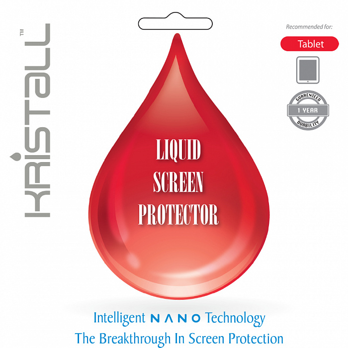 Kristall Nano-Tech Liquid Screen Protector - жидкая пленка для планшетов купить в интернет-магазине icover