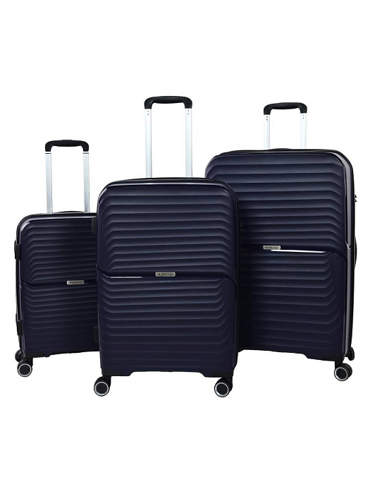 Комплект чемоданов Ridberg Business L+M+S (Dark Blue) купить в интернет-магазине icover