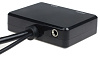 HDMI/MHL to VGA/HDMI + 3.5 mm Audio Cable Converter - адаптер с аудиовыходом (Black) купить в интернет-магазине icover