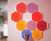 Система освещения Nanoleaf Shapes Hexagon 9 панелей (NL42-0002HX-9PK) купить в интернет-магазине icover