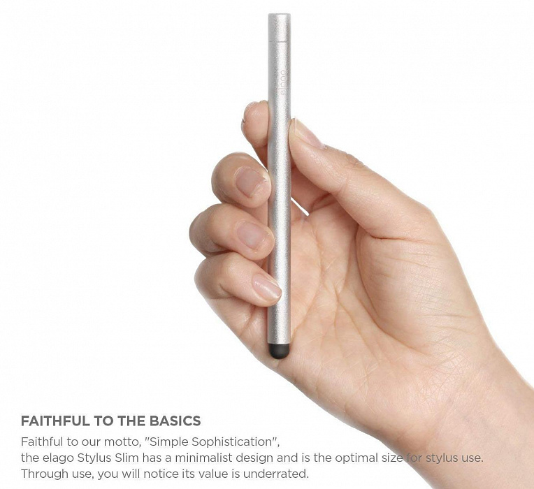 Стилус Elago Slim (Silver) купить в интернет-магазине icover