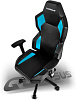 Игровое кресло Quersus Geos G702/XB (Black/Blue) купить в интернет-магазине icover