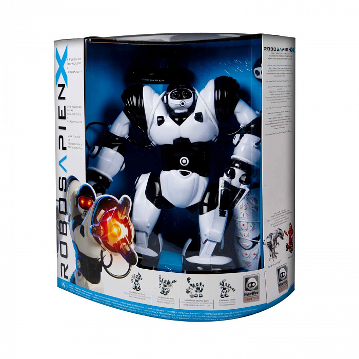 WowWee Robosapien (8081) - радиоуправляемая игрушка (White) купить в интернет-магазине icover