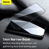 Защитное стекло Baseus 0.3mm Full-screen and Super porcelain (SGQP030101) для iPhone 13/13 Pro (Black) купить в интернет-магазине icover