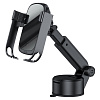 Автодержатель Baseus Rock Solid Kit (WXHW01-B01) с беспроводной зарядкой (Black) купить в интернет-магазине icover