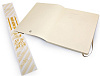 Moleskine Classic Soft XLarge (QP623G4) - нелинованный блокнот (Beige) купить в интернет-магазине icover