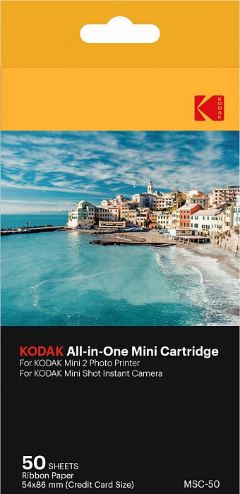Картридж Kodak All-In-One для Mini Shot/Mini 2 (KODMC50) купить в интернет-магазине icover