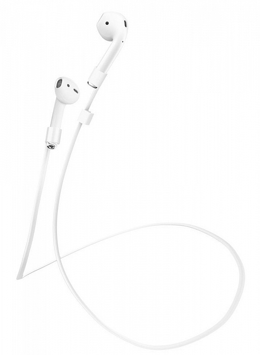 Держатель Spigen Airpods Strap (000EM20861) для наушников (White) купить в интернет-магазине icover