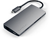 Хаб Satechi Multi-Port V2 Type-C 4K with Ethernet (Space Gray) купить в интернет-магазине icover