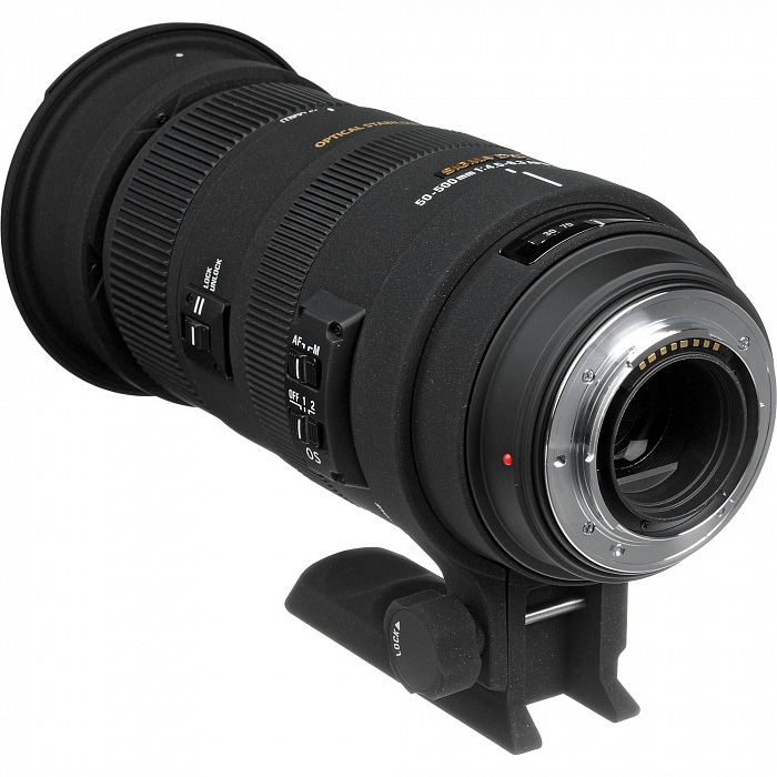 Sigma AF 50-500mm f/4.5-6.3 APO DG OS HSM (738954) - объектив для Canon EF (Black) купить в интернет-магазине icover