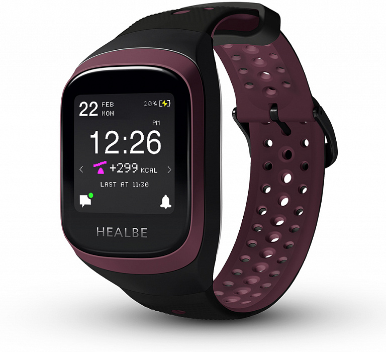 Фитнес-браслет Healbe GoBe 3 (Red) купить в интернет-магазине icover