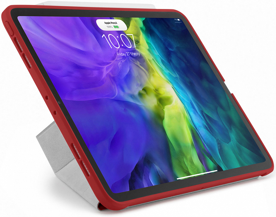 Чехол Pipetto Origami (P045-53-5TPU) для iPad Pro 11" 2020 (Red) купить в интернет-магазине icover