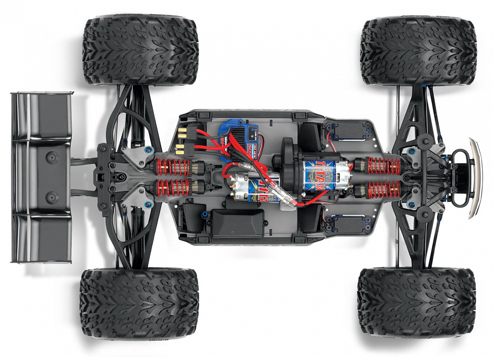 Traxxas E-Revo 4WD RTR 1:10 - радиоуправляемый автомобиль (Blue) купить в интернет-магазине icover