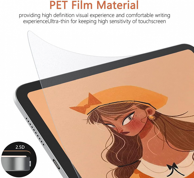Защитная пленка с эффектом бумаги WIWU iPaper Paper-Like Protect Film для iPad mini 6  купить в интернет-магазине icover