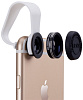 Монопод Momax Selfie Pro Mini Selfie Pod 50 см (KMS3) + объектив (Silver) купить в интернет-магазине icover