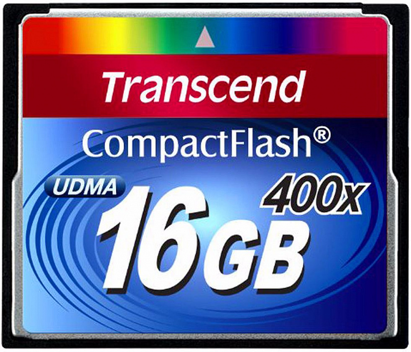 Карта памяти Transcend Compact Flash Premim 400x 16Gb TS16GCF400 (Blue) купить в интернет-магазине icover