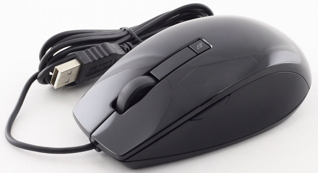 Проводная мышь Dell Laser Scrool USB 570-10523 (Black) купить в интернет-магазине icover
