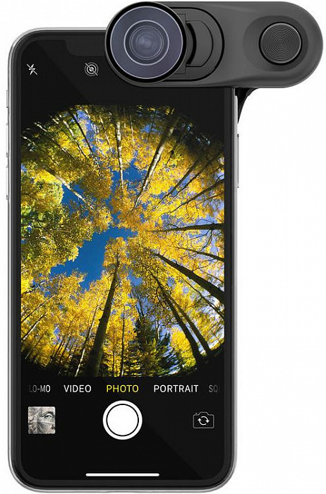 Объектив Olloclip Core Lens Set (OC-0000315-EU) для iPhone Xs Max (Black) купить в интернет-магазине icover
