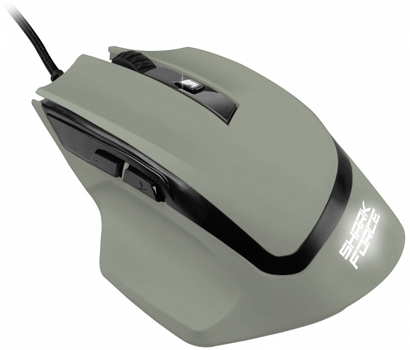 Игровая мышь Sharkoon SHARK Force (Grey) купить в интернет-магазине icover
