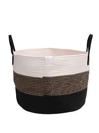 Тканевая корзина Ridberg 51*33 (White/Brown/Black) купить в интернет-магазине icover