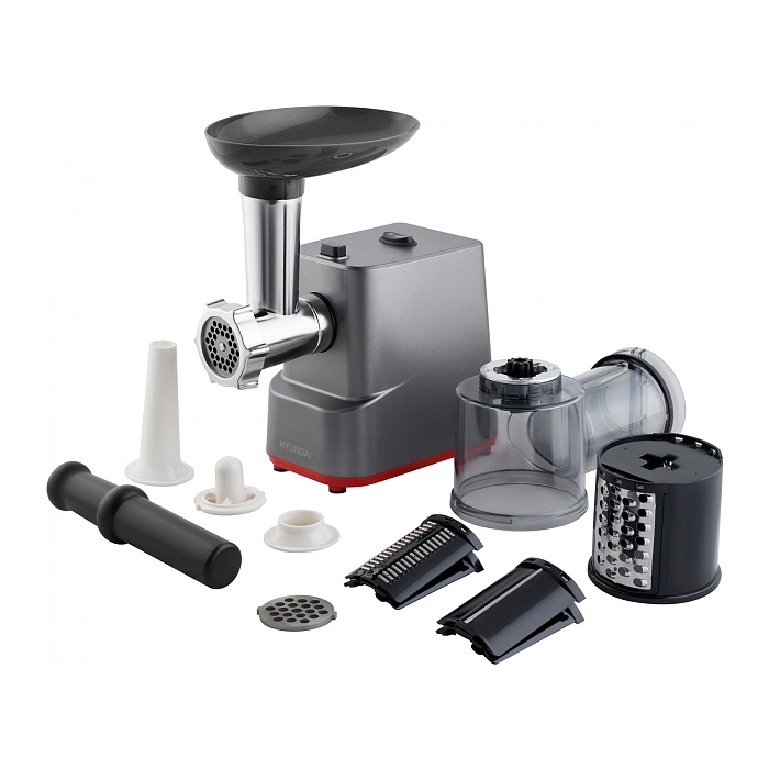 Мясорубка Hyundai HY-MG3144 1800 Вт (Graphite/Silver) купить в интернет-магазине icover