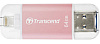 Внешний накопитель Transcend JetDrive Go 300 64Gb USB 3.1/Lightning (TS64GJDG300R) для устройств Apple (Rose Gold) купить в интернет-магазине icover