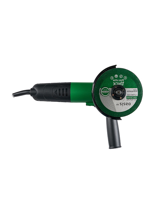 Угловая шлифовальная машина Oasis AG-72/125 Eco (Green) купить в интернет-магазине icover