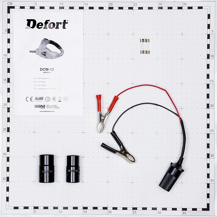 DeFort DCW-12 (98291131) - проводной гайковерт (Orange) купить в интернет-магазине icover