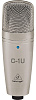 Behringer C1U (A042158) - студийный микрофон (Cream) купить в интернет-магазине icover