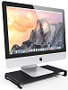Алюминиевая подставка Satechi Universal Aluminum Unibody Monitor Stand (ST-ASMSJ) для монитора или ноутбука (Jet Black) купить в интернет-магазине icover