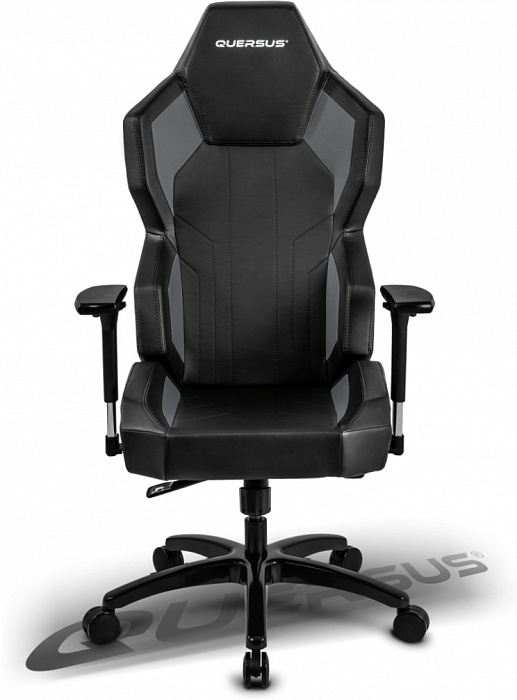 Игровое кресло Quersus Geos G702/XA (Black/Grey) купить в интернет-магазине icover
