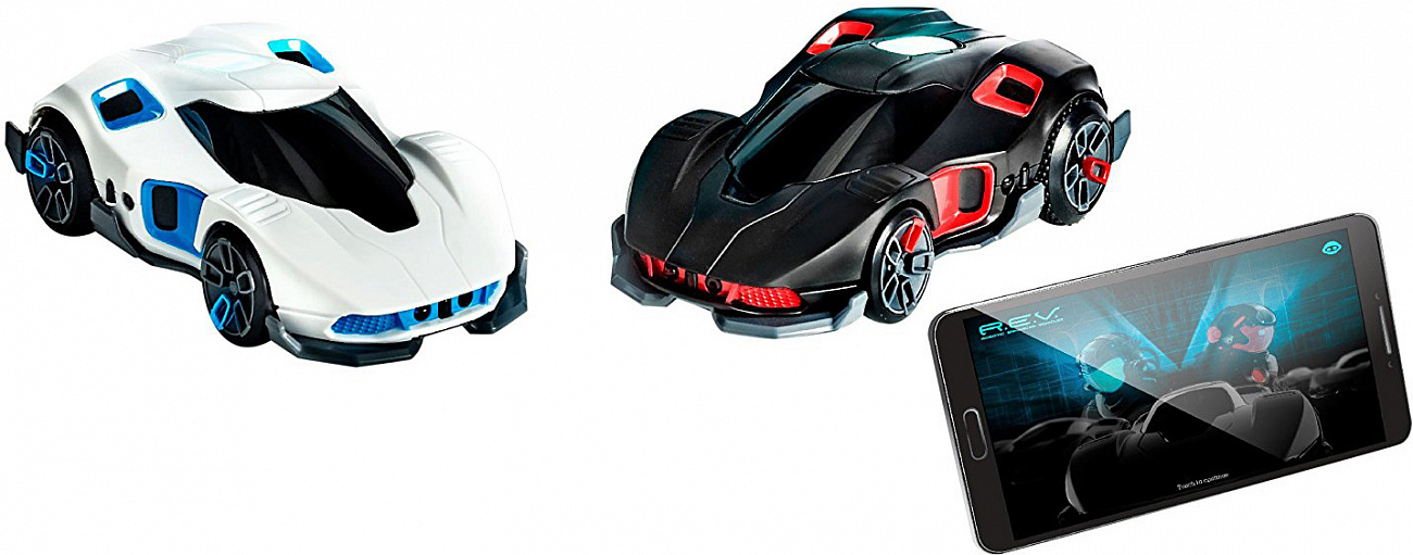Набор радиоуправляемых машин WowWee R.E.V. 420 (Black/White) купить в интернет-магазине icover