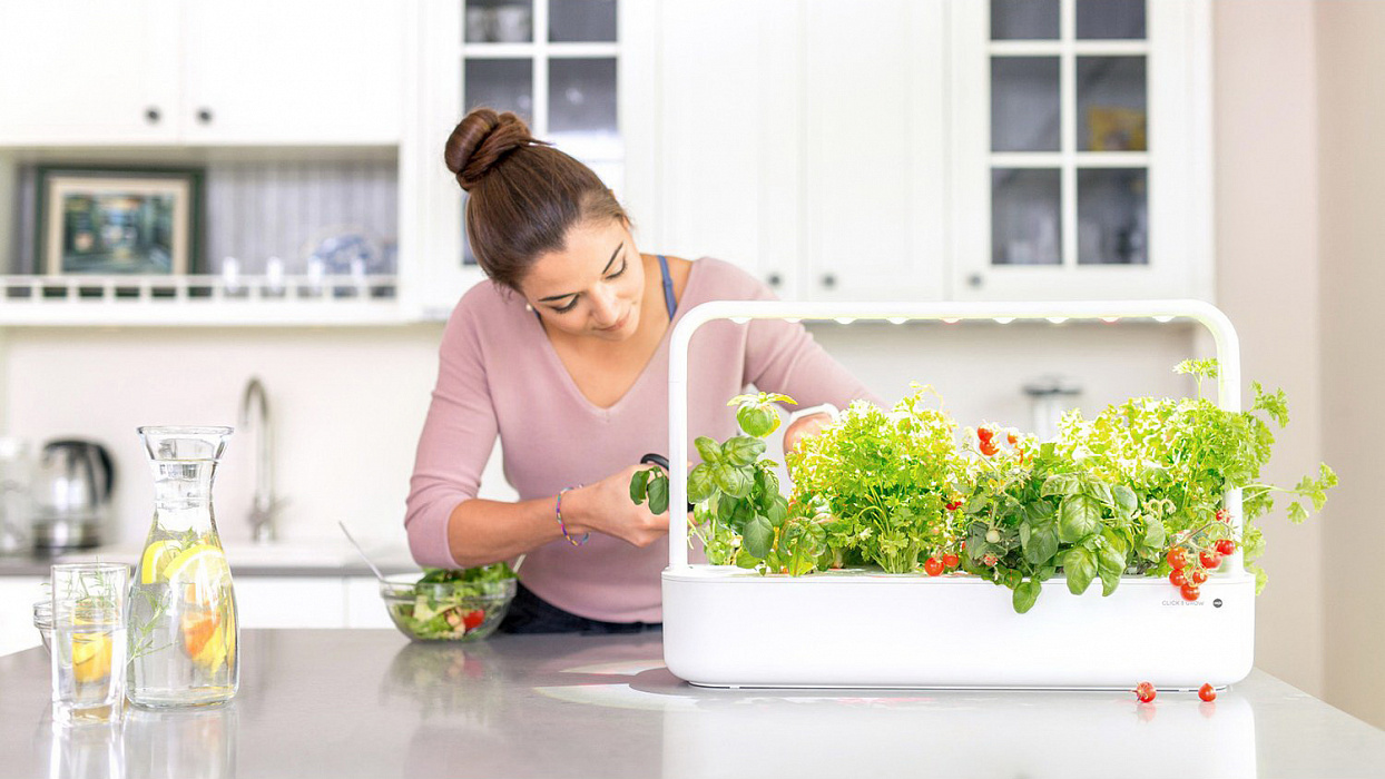 Умный сад Click & Grow Smart Garden 9 (White) купить в интернет-магазине icover