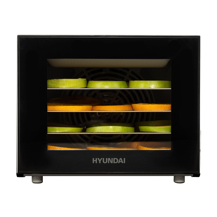 Сушка для фруктов и овощей Hyundai HYFD-1204 400Вт (Black) купить в интернет-магазине icover