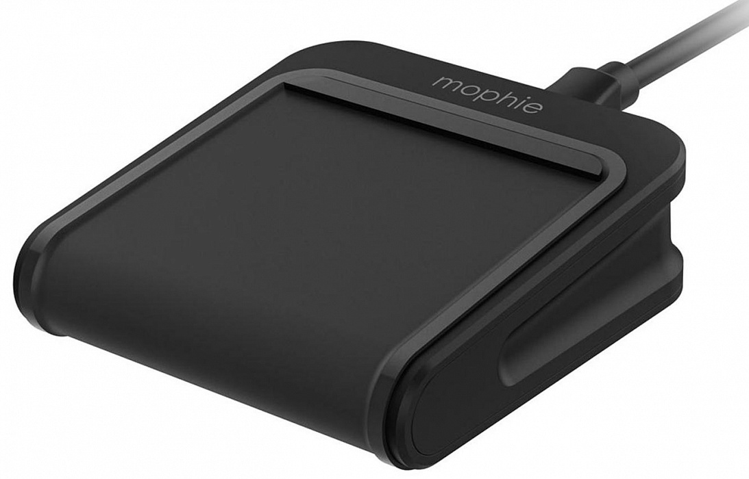 Беспроводное зарядное устройство Mophie Charge Stream Pad Mini (Black) купить в интернет-магазине icover