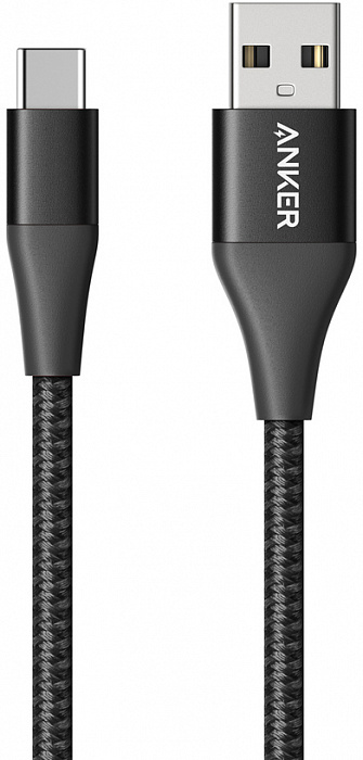 Кабель Anker PowerLine+ II (A8462H11) USB-A/USB-C 0.9m (Black) купить в интернет-магазине icover
