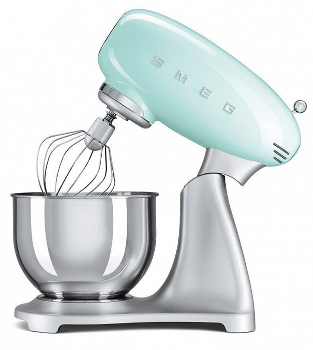 Планетарный миксер Smeg SMF01PGEU (Green Water) купить в интернет-магазине icover