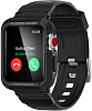 Чехол с ремешком Spigen Rugged Armor Pro для Apple Watch series 7/SE/6/5/4 45mm/44mm (Black) купить в интернет-магазине icover