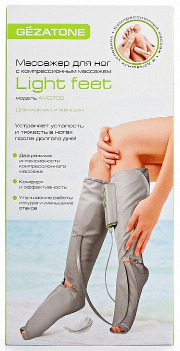 Аппарат для прессотерапии и лимфодренажа ног Light Feet AMG709 Gezatone купить в интернет-магазине icover
