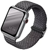 Ремешок Uniq Aspen Strap Braided (44MM-ASPGRY) для Apple Watch 45/44/42 mm (Grey) купить в интернет-магазине icover