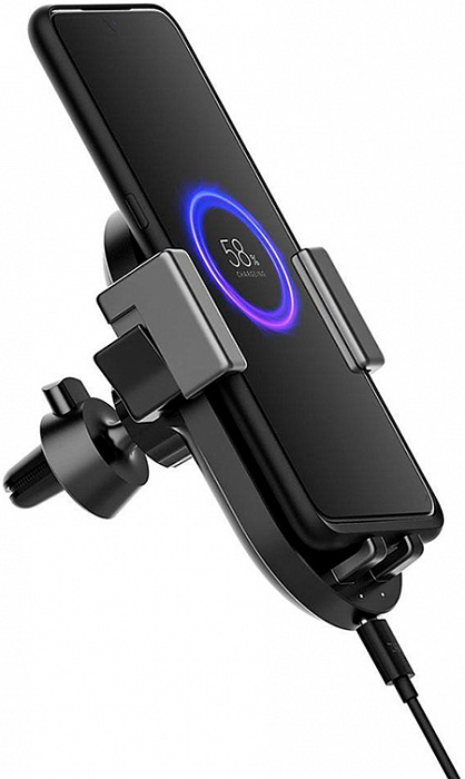 Автомобильный держатель Xiaomi ZMI Wireless Charging Car Holder (WCJ10) купить в интернет-магазине icover