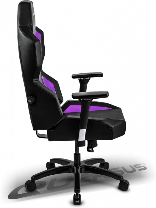 Игровое кресло Quersus Geos G702/XV (Black/Violet) купить в интернет-магазине icover