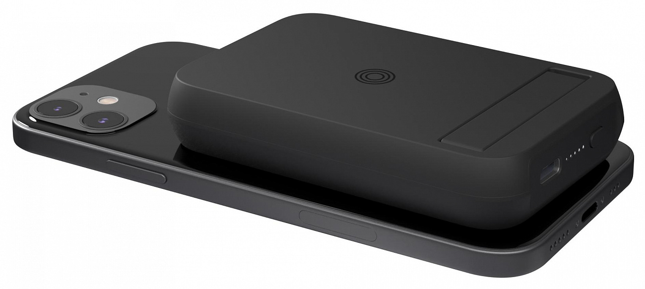 Внешний аккумулятор Zens Magnet Wireless Powerbank 4000 mAh ZEPP02M/00 (Black) купить в интернет-магазине icover