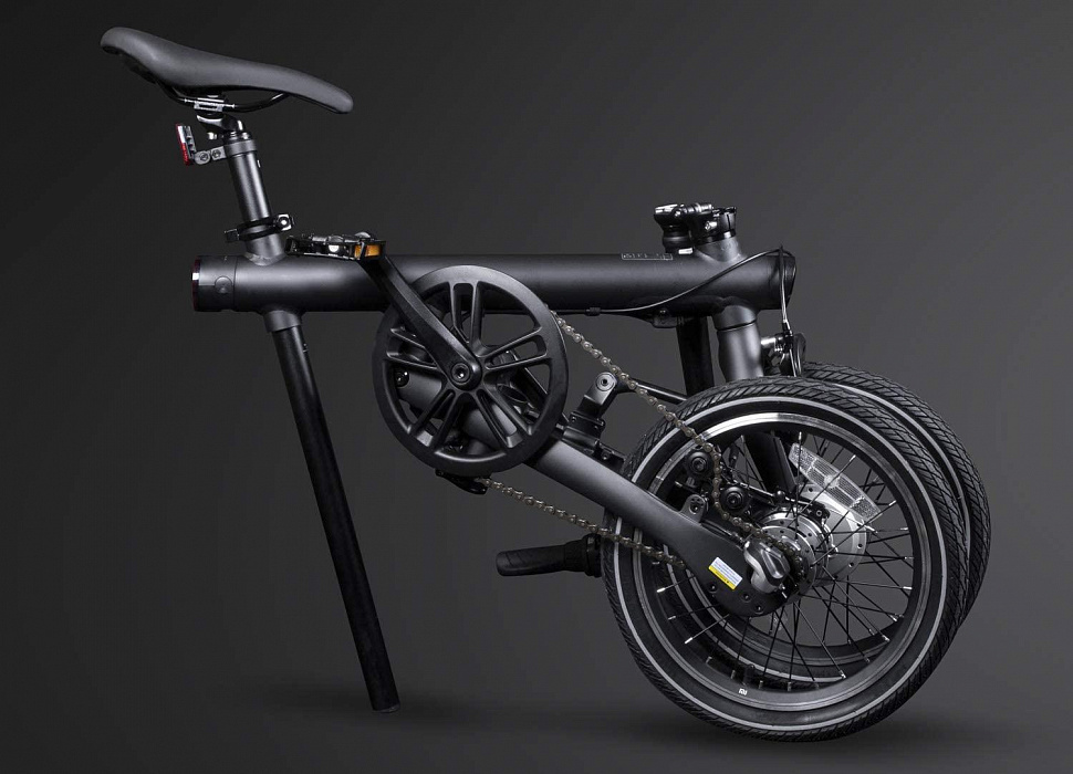 Электровелосипед Xiaomi Mi QiCYCLE Electric Folding Bike (Black) купить в интернет-магазине icover