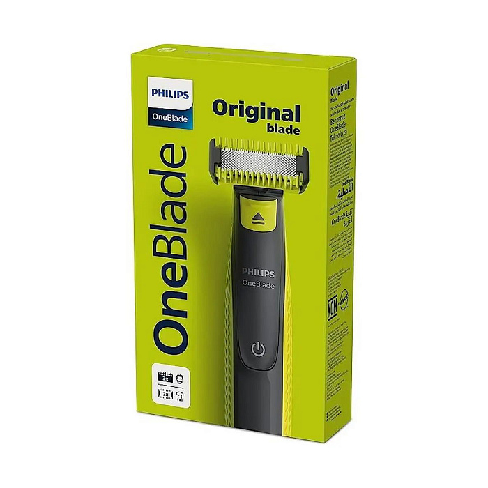 Электрическая бритва для лица и тела Philips OneBlade Face and Body QP2824/10 (Black/Green) купить в интернет-магазине icover